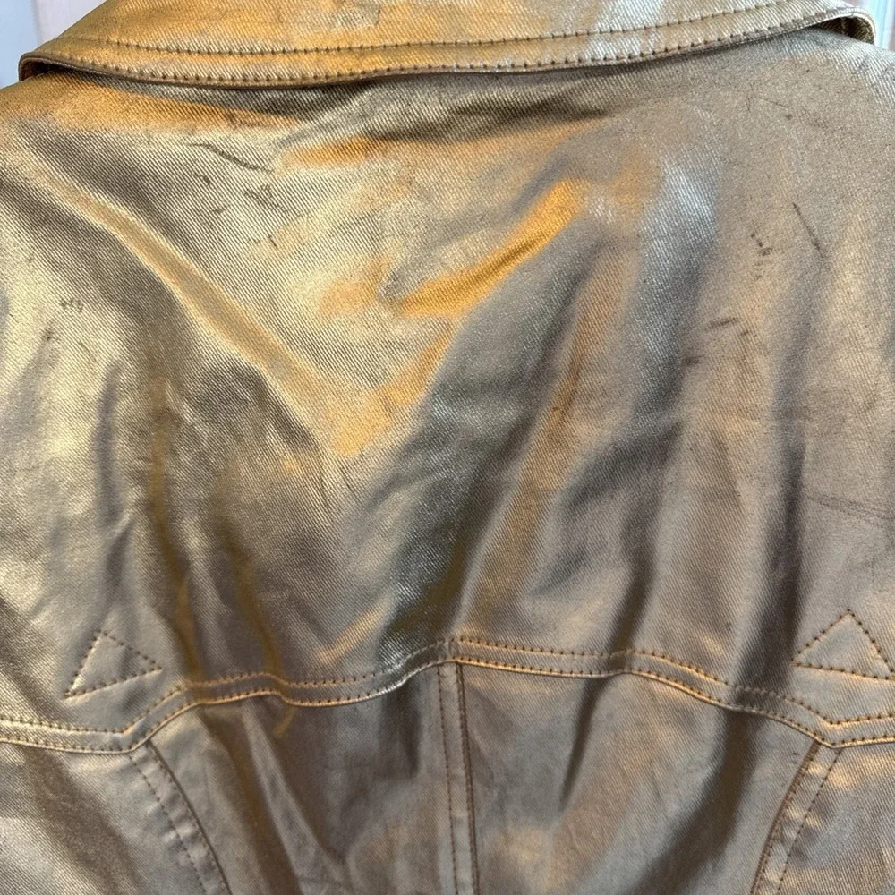 Vintage Y2K Classic Lauren Ralph Lauren Gold Jacket Double Breasted READ - Picture 9 of 12